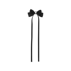 Crystal Tuxedo Bow | Hair Clip