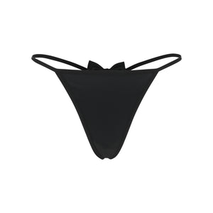 Crystal Tuxedo Bow | Thong