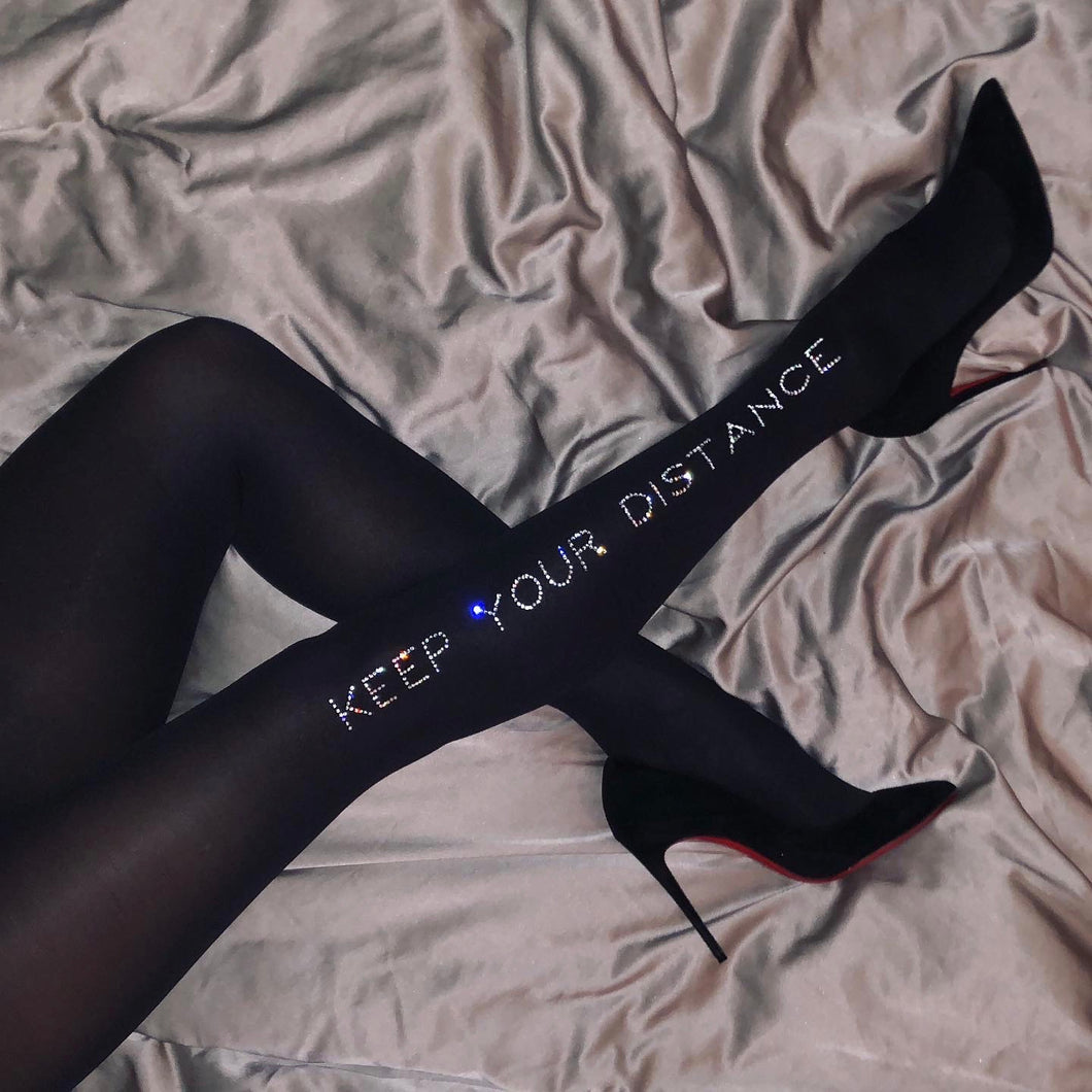KEEP YOUR DISTANCE Tights | Ankle